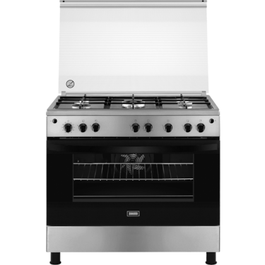 Steelmax 5-burner cooker with gas oven hob&#160;