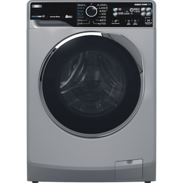 Steammax 7kg frontload silver washing machine, inverter motor&#160;