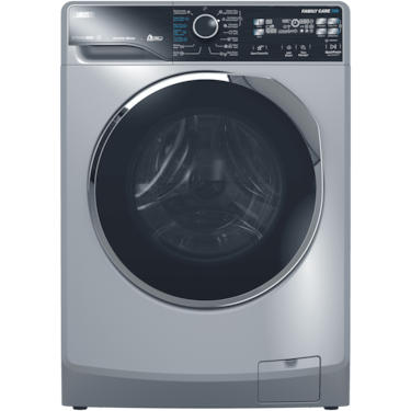 Steammax 8kg frontload silver washing machine, inverter motor&#160;