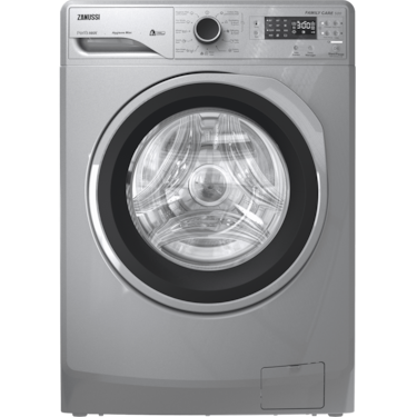 Perlamax 8kg frontload silver washing machine, pro-white steam