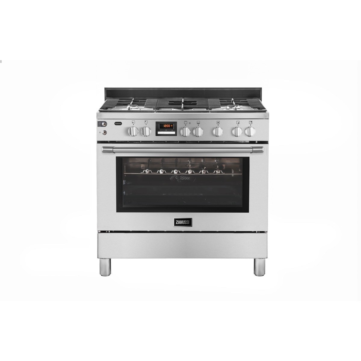 Zanussi Zcg92696xa Gas Cooker 5 Burners Cool 90cm Zanussi Egypt