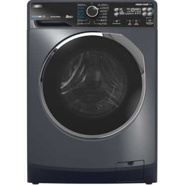 Steammax 8kg frontload dark grey washing machine, inverter motor&#160;