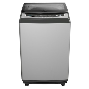 Family care 10kg topload silver washing machine, trio jet system