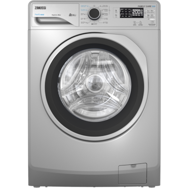 Zanussi special edition PerlaMax 7kg frontload silver with door black silver ring washing machine pro white steam